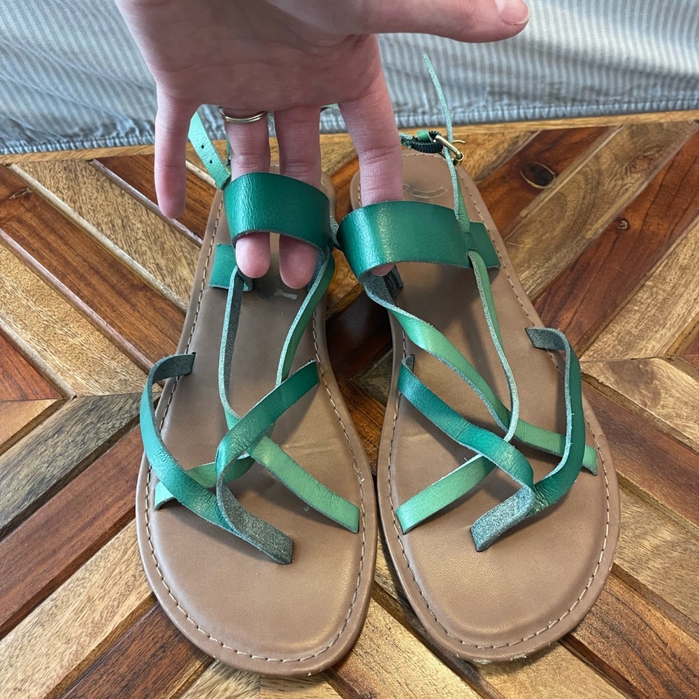 Green Sandals